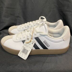Adidas White and Black Sneakers